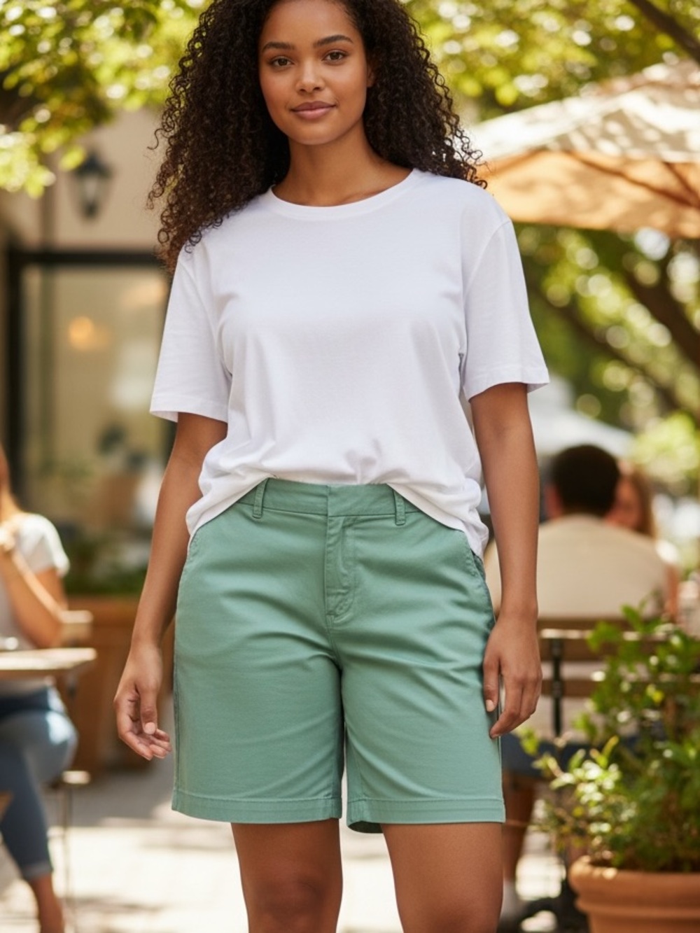 NWT J. Crew factory 9" Frankie bermuda chino short size 16 Short